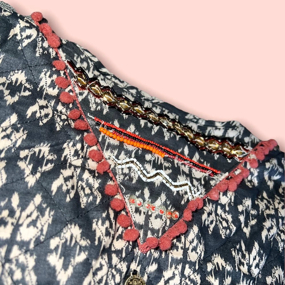 Beaded jacket
